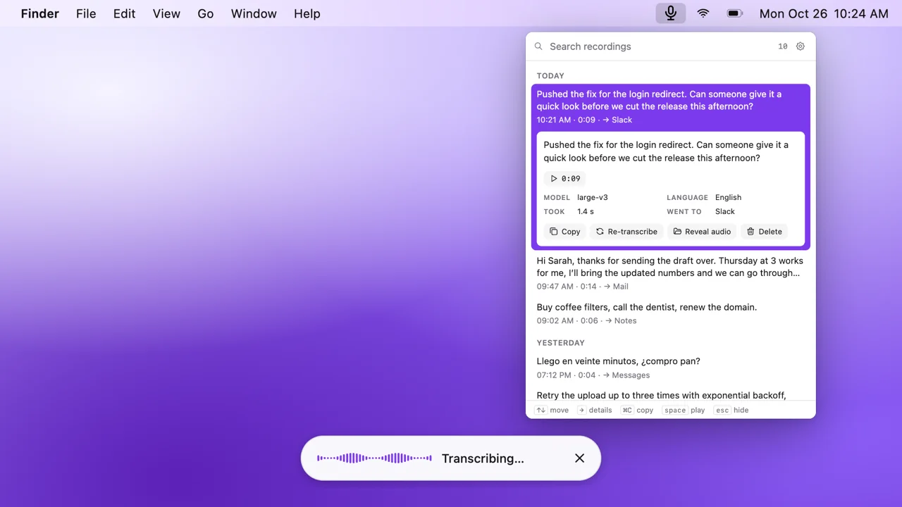Dilo screenshot